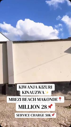 Kiwanja kinauzwa Mbezi Beach Makonde, Dar Es Salaam sqm 300