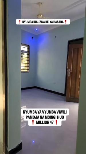 Nyumba ya vyumba viwili inauzwa Goba Mageti, Dar Es Salaam (400 sqm)