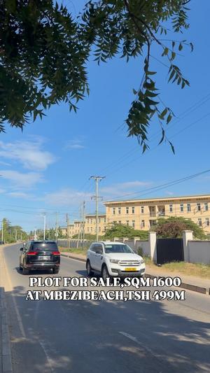 Kiwanja kinauzwa Mbezi Beach Chini, Dar Es Salaam sqm 1600