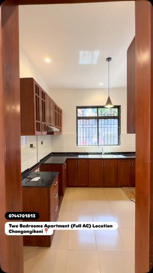Nyumba/Apartment ya vyumba viwili inapangishwa Changanyikeni, Dar Es Salaam