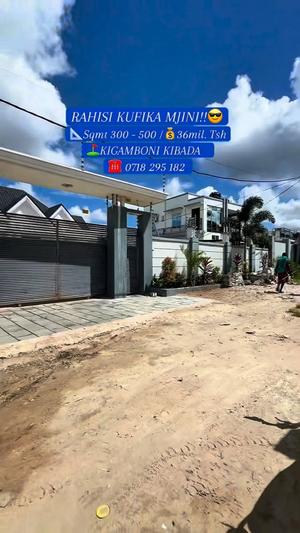 Viwanja vinauzwa Kigamboni Kibada Shangwe, Dar Es Salaam (300 sqm)