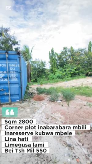 Kiwanja (Commercial Plot) kinauzwa Goba, Dar Es Salaam (2800 sqm)