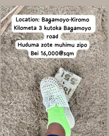 Viwanja vinauzwa Kiromo, Pwani Viwanja vinauzwa Kiromo, Pwani