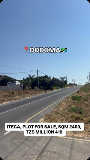 Kiwanja kinauzwa Itega, Dodoma sqm 2400 Kiwanja kinauzwa Itega, Dodoma sqm 2400