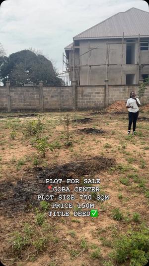 Plot for sale in Goba Center, Dar Es Salaam sqm 750 Plot for sale in Goba Center, Dar Es Salaam sqm 750