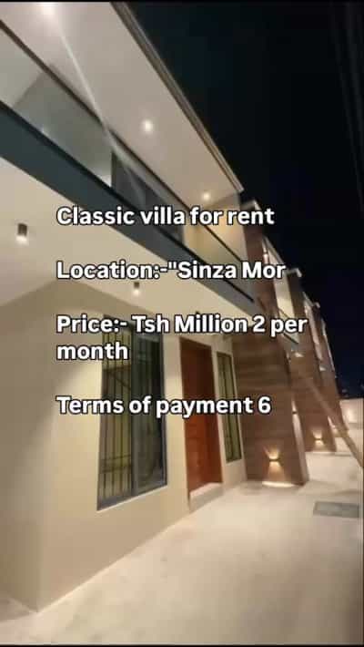 2 Bedrooms House for Rent in Sinza, Dar Es Salaam