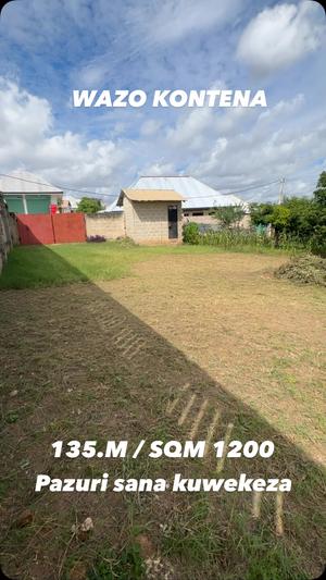 Residential Plot for Sale in Madale Kontena, Dar Es Salaam (1200 sqm)