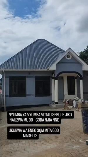 Nyumba ya vyumba vitatu inauzwa Goba Tegata, Dar Es Salaam (400 sqm)