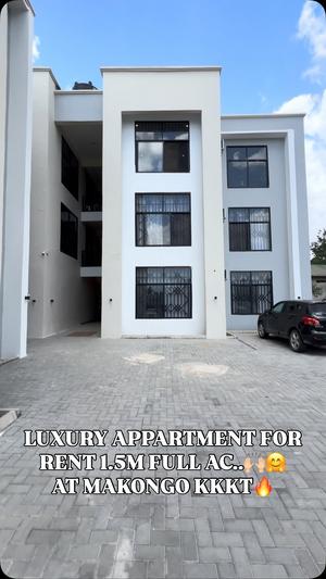 Apartment ya vyumba viwili inapangishwa Makongo Mwisho, Dar Es Salaam