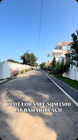 Plot for sale in Baharibeach, Dar Es Salaam sqm 1300 Plot for sale in Baharibeach, Dar Es Salaam sqm 1300