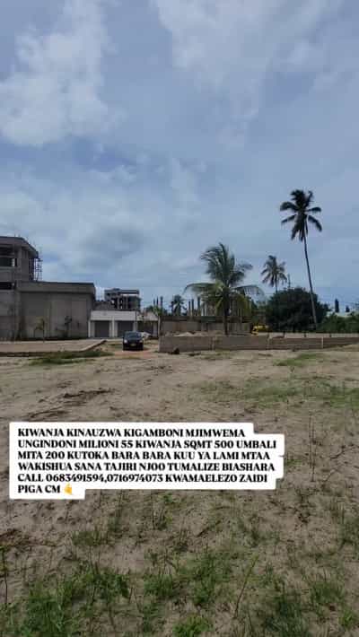 Residential Plot for Sale in Mjimwema Ungindoni, Dar Es Salaam (500 sqm)