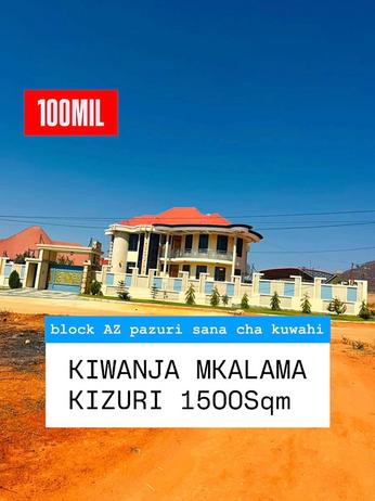 Kiwanja kinauzwa Mkalama, Morogoro sqm 1500