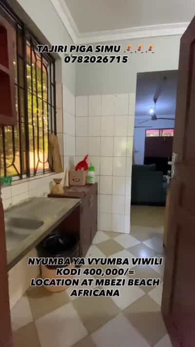 Nyumba ya vyumba viwili inapangishwa Mbezi Beach Jogoo, Dar Es Salaam