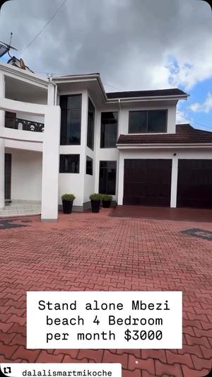 4 Bedrooms House for Rent in Mbezi Beach, Dar Es Salaam
