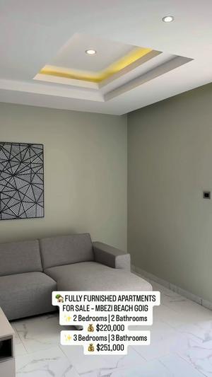 Apartment (Furnished) ya vyumba viwili inauzwa Mbezi Beach Goig, Dar Es Salaam Apartment (Furnished) ya vyumba viwili inauzwa Mbezi Beach Goig, Dar Es Salaam
