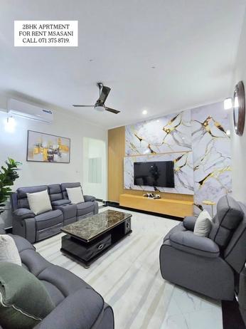 Apartment (Furnished) ya vyumba viwili inapangishwa Msasani, Dar Es Salaam