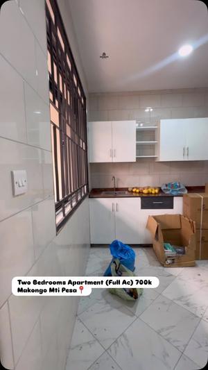 Apartment ya vyumba viwili inapangishwa Makongo Mti Pesa, Dar Es Salaam