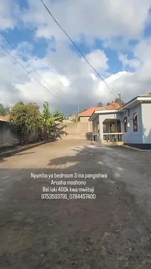 Nyumba ya vyumba vitatu inapangishwa Moshono, Arusha
