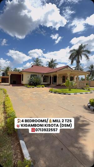 Nyumba ya vyumba vinne inapangishwa Kisota, Dar Es Salaam Nyumba ya vyumba vinne inapangishwa Kisota, Dar Es Salaam