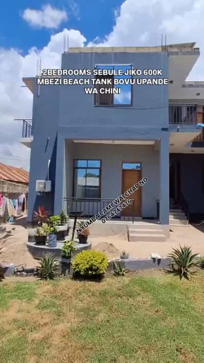 Nyumba ya vyumba viwili inapangishwa Mbezi Beach, Dar Es Salaam