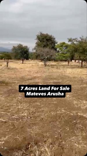 Commercial Plot for Sale in Mateves, Arusha (7 acre)