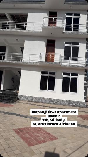 Apartment ya vyumba viwili inapangishwa Mbezi Beach Afrikana, Dar Es Salaam