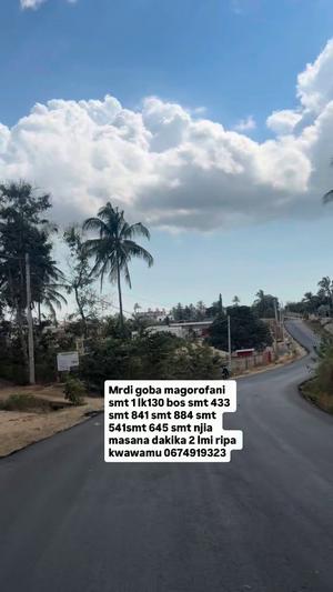 Viwanja vinauzwa Goba Magorofani, Dar Es Salaam sqm 433