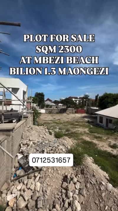 Plot for sale in Mbezi Beach, Dar Es Salaam sqm 2300