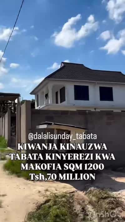 Kiwanja (Residential/Commercial) kinauzwa TABATA KINYEREZI KWA MAKOFIA, Dar Es Salaam (1200 sqm) Kiwanja (Residential/Commercial) kinauzwa TABATA KINYEREZI KWA MAKOFIA, Dar Es Salaam (1200 sqm)