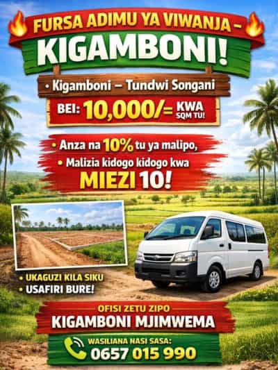 Viwanja vinauzwa Kigamboni, Dar Es Salaam Viwanja vinauzwa Kigamboni, Dar Es Salaam