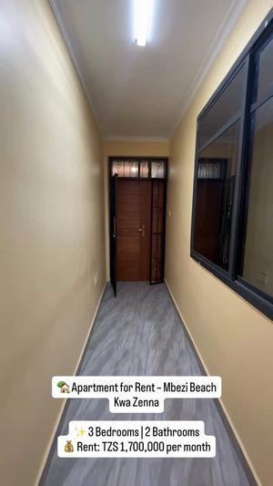 3 Bedrooms Apartment for Rent in Mbezi Beach, Dar Es Salaam