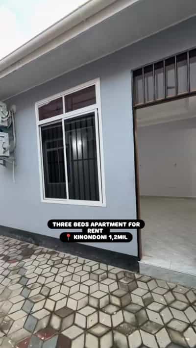 Apartment ya vyumba viwili inapangishwa Kinondoni, Dar Es Salaam