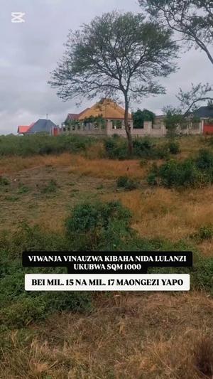 Viwanja vinauzwa Kibaha Lulanzi, Pwani (1000 sqm) Viwanja vinauzwa Kibaha Lulanzi, Pwani (1000 sqm)