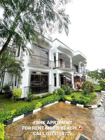 Nyumba/Apartment ya vyumba viwili inapangishwa Mbezi Beach, Dar Es Salaam