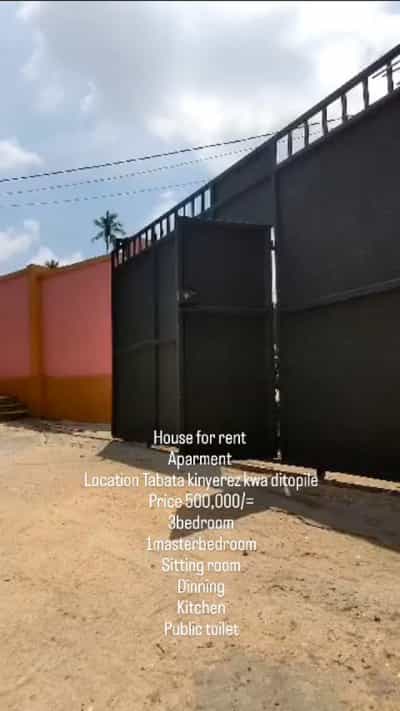 Apartment ya vyumba vitatu inapangishwa TABATA KINYEREZ KW DITOPILE, Dar Es Salaam