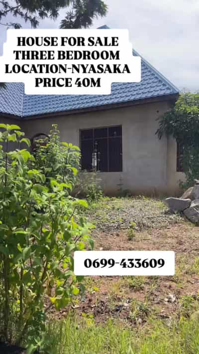 Nyumba ya vyumba vitatu inauzwa NYASAKA, Mwanza Nyumba ya vyumba vitatu inauzwa NYASAKA, Mwanza