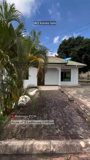 Nyumba ya vyumba vitatu inapangishwa Makongo Ccm, Dar Es Salaam