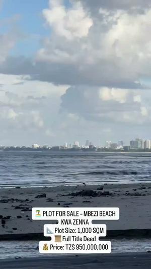 Residential Plot for Sale in Mbezi Beach Kwa Zenna, Dar Es Salaam (1000 sqm) Residential Plot for Sale in Mbezi Beach Kwa Zenna, Dar Es Salaam (1000 sqm)