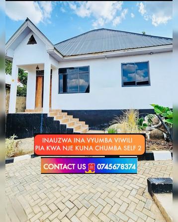 Nyumba ya vyumba viwili inauzwa Nyasaka, Mwanza (350 sqm)
