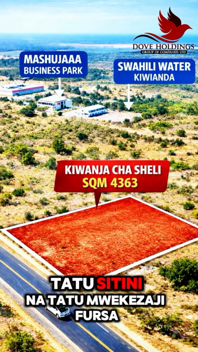 Kiwanja kinauzwa Kilwa, Tanga