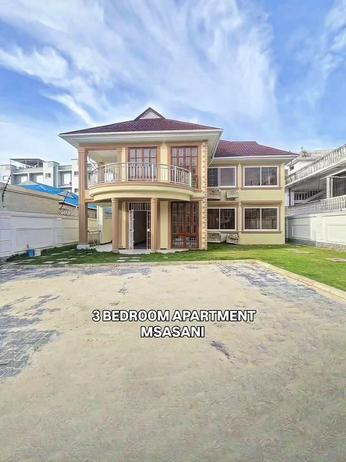 Apartment ya vyumba vitatu inapangishwa Msasani, Dar Es Salaam