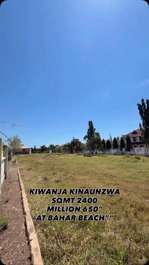 Residential Plot for Sale in Bahari Beach, Dar Es Salaam (2400 sqm) Residential Plot for Sale in Bahari Beach, Dar Es Salaam (2400 sqm)