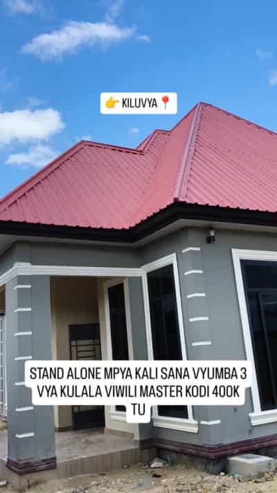 Nyumba ya vyumba vitatu inapangishwa Kiluvya, Pwani