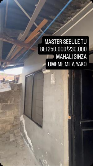 Nyumba ya chumba kimoja inapangishwa Sinza, Dar Es Salaam