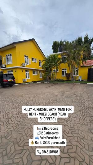 2 Bedrooms Furnished Apartment for Rent in Mbezi Beach, Dar Es Salaam 2 Bedrooms Furnished Apartment for Rent in Mbezi Beach, Dar Es Salaam