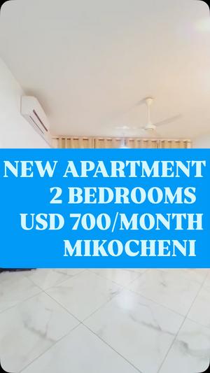 2 Bedrooms Furnished House/Apartment for Rent in Mikocheni, Dar Es Salaam