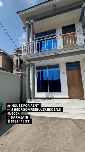Nyumba ya vyumba viwili inapangishwa Kigamboni Darajani, Dar Es Salaam