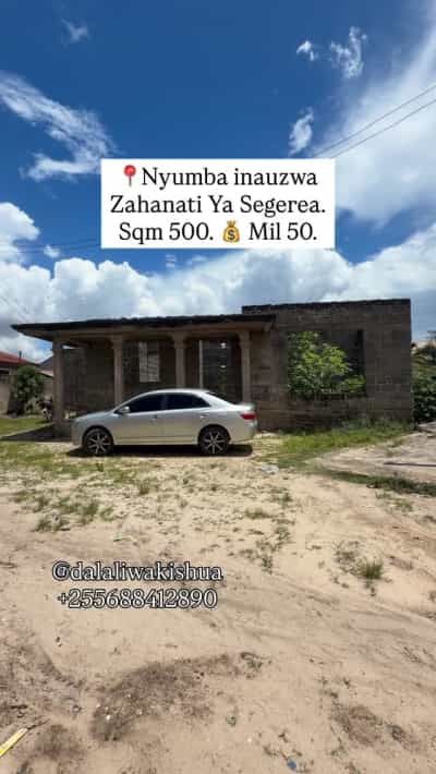 Nyumba ya vyumba vinne inauzwa Tabata Segerea, Zanati ya Segerea, Dar Es Salaam (500 sqm)
