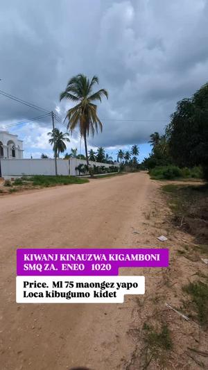 Plot for sale in Kigamboni Kidete, Dar Es Salaam sqm 1020