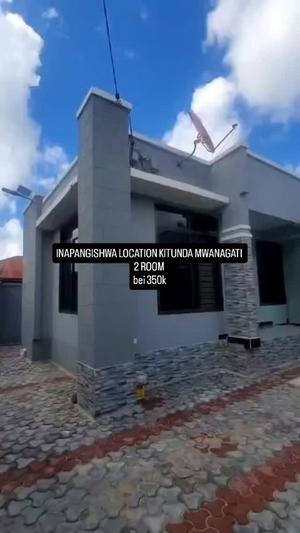 Nyumba ya vyumba viwili inapangishwa Kitunda Mwanagati, Dar Es Salaam